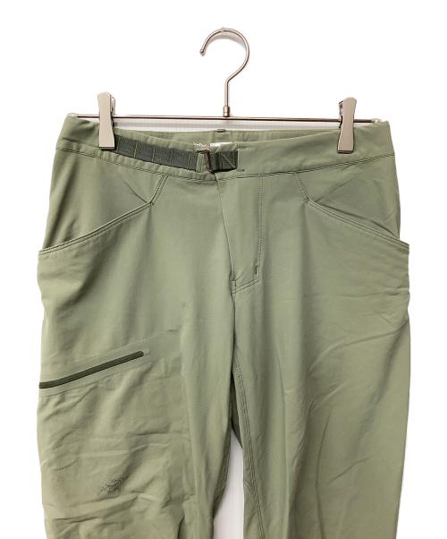 ARC'TERYX（アークテリクス）ARC'TERYX (アークテリクス) Chiffon SL Pants(トレッキングボトム) 黄緑 サイズ:28の古着・服飾アイテム