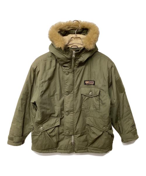 GRIP SWANY（グリップスワニー）GRIP SWANY (グリップスワニー) GS FUR COAT オリーブ サイズ:Lの古着・服飾アイテム