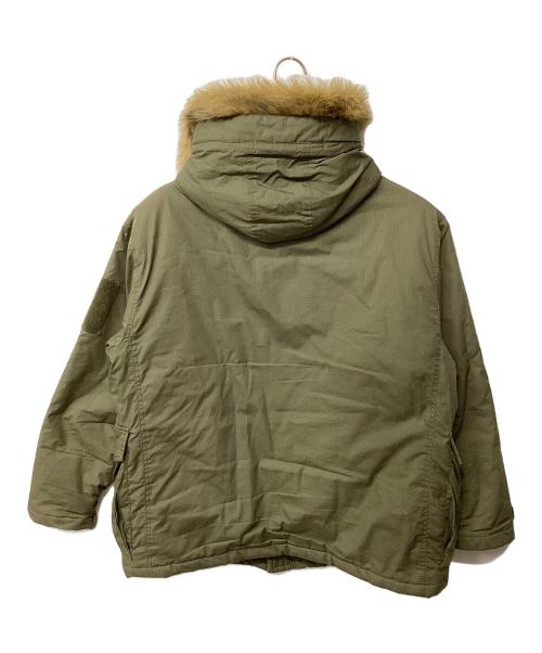 GRIP SWANY（グリップスワニー）GRIP SWANY (グリップスワニー) GS FUR COAT オリーブ サイズ:Lの古着・服飾アイテム