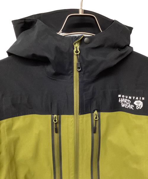 MOUNTAIN HARD WEAR（マウンテンハードウェア）MOUNTAIN HARD WEAR (マウンテンハードウェア) ウインター コヒージョン ジャケットV.2(トレッキングウェア) ブラック×グリーン サイズ:Sの古着・服飾アイテム