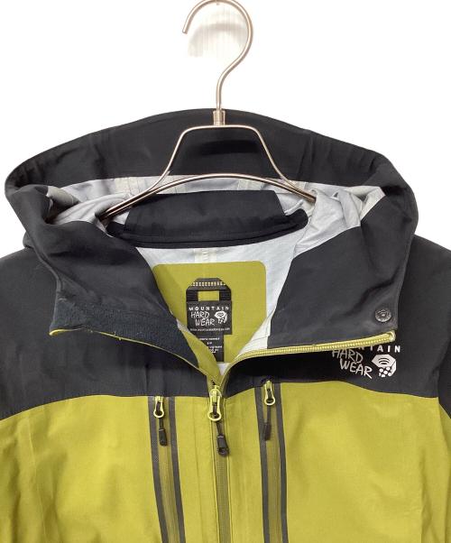 MOUNTAIN HARD WEAR（マウンテンハードウェア）MOUNTAIN HARD WEAR (マウンテンハードウェア) ウインター コヒージョン ジャケットV.2(トレッキングウェア) ブラック×グリーン サイズ:Sの古着・服飾アイテム