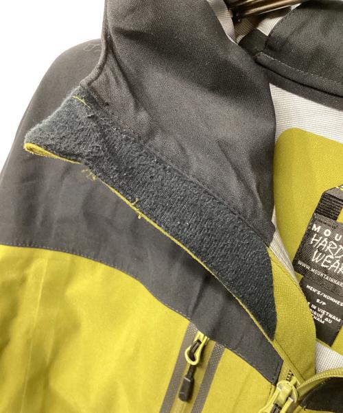 MOUNTAIN HARD WEAR（マウンテンハードウェア）MOUNTAIN HARD WEAR (マウンテンハードウェア) ウインター コヒージョン ジャケットV.2(トレッキングウェア) ブラック×グリーン サイズ:Sの古着・服飾アイテム