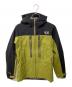 MOUNTAIN HARD WEAR（マウンテンハードウェア）の古着「ウインター コヒージョン ジャケットV.2(トレッキングウェア)」｜ブラック×グリーン