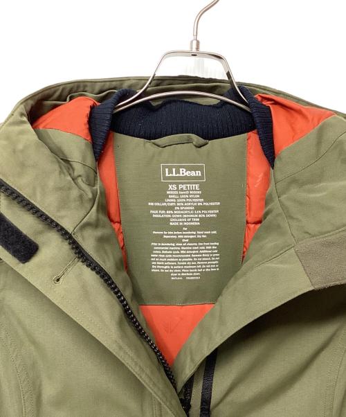L.L.Bean（エルエルビーン マウンテンパーカー）L.L.Bean (エルエルビーン) ウィメンズメインマウンテンパーカ グリーン×オレンジ サイズ:XSの古着・服飾アイテム