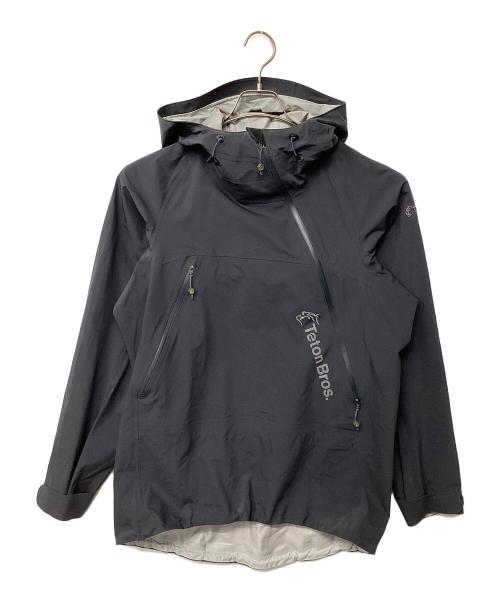 Teton Bros（ティートンブロス）Teton Bros (ティートンブロス) Tsurugi Jacket(トレッキングウェア/レインウェア) ネイビー サイズ:Lの古着・服飾アイテム