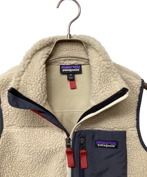 Patagonia（パタゴニア）Patagonia (パタゴニア) クラシック・レトロX アイボリー サイズ:XSの古着・服飾アイテム