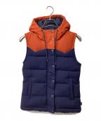 Patagoniaパタゴニア）の古着「Bivy Hooded vest」｜ネイビー×ブラウン