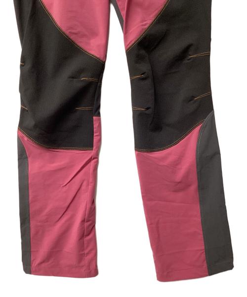 MONTURA（モンチュラ）MONTURA (モンチュラ) トレッキングボトム(ロング) ピンク×ブラック サイズ:Lの古着・服飾アイテム