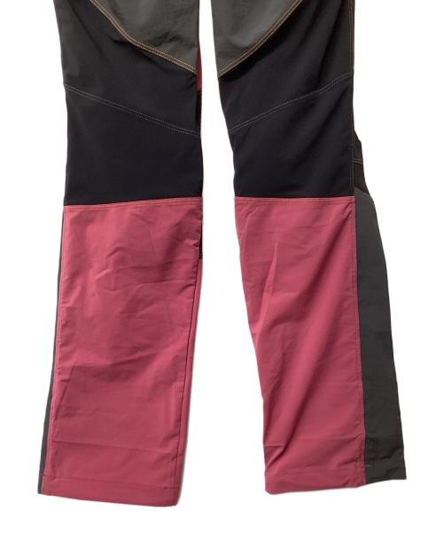 MONTURA（モンチュラ）MONTURA (モンチュラ) トレッキングボトム(ロング) ピンク×ブラック サイズ:Lの古着・服飾アイテム