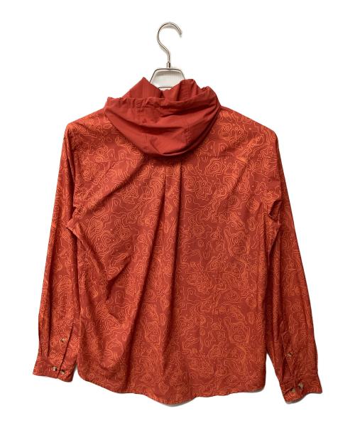 JOLLY GEAR（ジョリーギア）JOLLY GEAR (ジョリーギア) トリプルクラウン ボタンダウン ロングスリーブ UL(トレッキングウェア) オレンジ サイズ:Mの古着・服飾アイテム