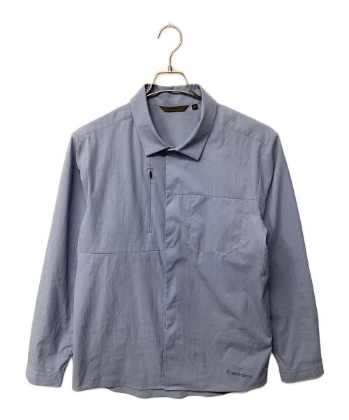 Teton Bros（ティートンブロス）Teton Bros (ティートンブロス) CHILL L/S SHIRT(トレッキングウェア) スカイブルー サイズ:XLの古着・服飾アイテム