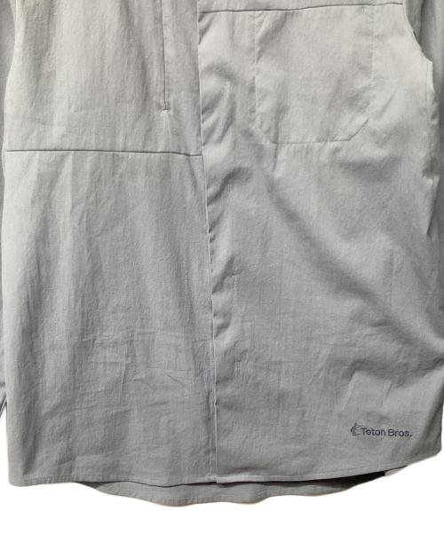 Teton Bros（ティートンブロス）Teton Bros (ティートンブロス) CHILL L/S SHIRT(トレッキングウェア) スカイブルー サイズ:XLの古着・服飾アイテム