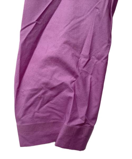 MOUNTAIN HARD WEAR（マウンテンハードウェア）MOUNTAIN HARD WEAR (マウンテンハードウェア) コアエアシェルハイブリッドフーデッドジャケット(トレッキングウェア) パープル サイズ:XSの古着・服飾アイテム