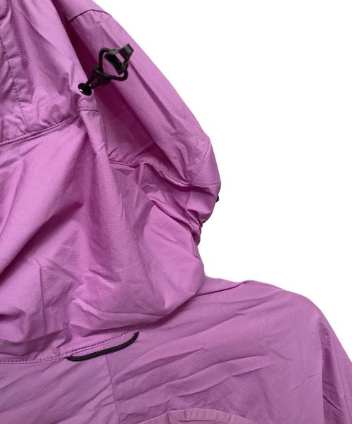 MOUNTAIN HARD WEAR（マウンテンハードウェア）MOUNTAIN HARD WEAR (マウンテンハードウェア) コアエアシェルハイブリッドフーデッドジャケット(トレッキングウェア) パープル サイズ:XSの古着・服飾アイテム