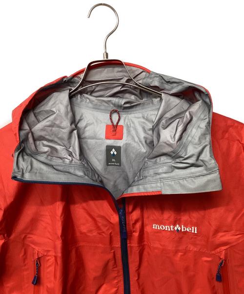 mont-bell（モンベル）mont-bell (モンベル) ストームクルーザー ジャケット(トレッキングウェア/レインウェア) レッド サイズ:XLの古着・服飾アイテム