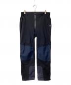 MILLETミレー）の古着「ティフォン タフ ストレッチ エクスプロア パンツ(トレッキングウェア/レインウェア)」｜ネイビー×ブラック