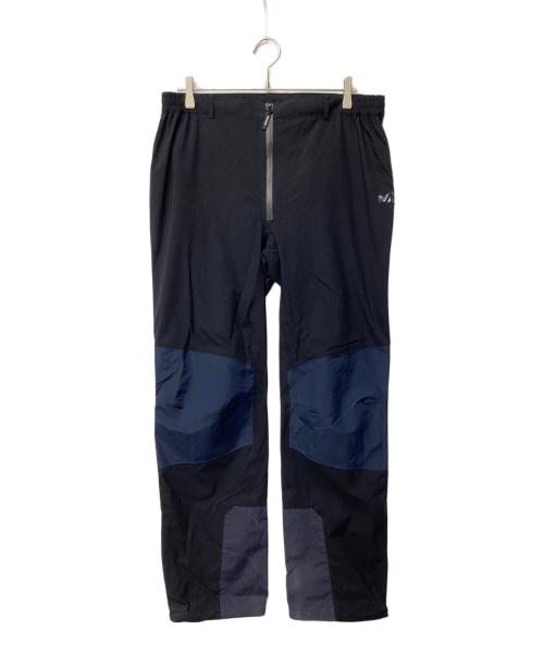 MILLET（ミレー）MILLET (ミレー) ティフォン タフ ストレッチ エクスプロア パンツ(トレッキングウェア/レインウェア) ネイビー×ブラック サイズ:XLの古着・服飾アイテム