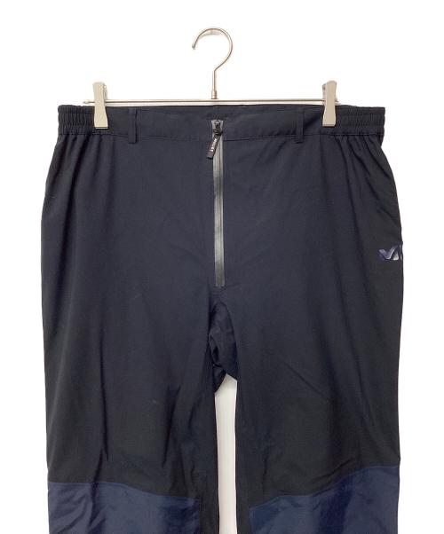 MILLET（ミレー）MILLET (ミレー) ティフォン タフ ストレッチ エクスプロア パンツ(トレッキングウェア/レインウェア) ネイビー×ブラック サイズ:XLの古着・服飾アイテム
