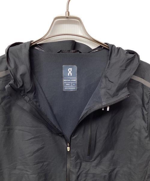 on（オン）on (オン) WEATHER JACKET ブラック サイズ:Mの古着・服飾アイテム