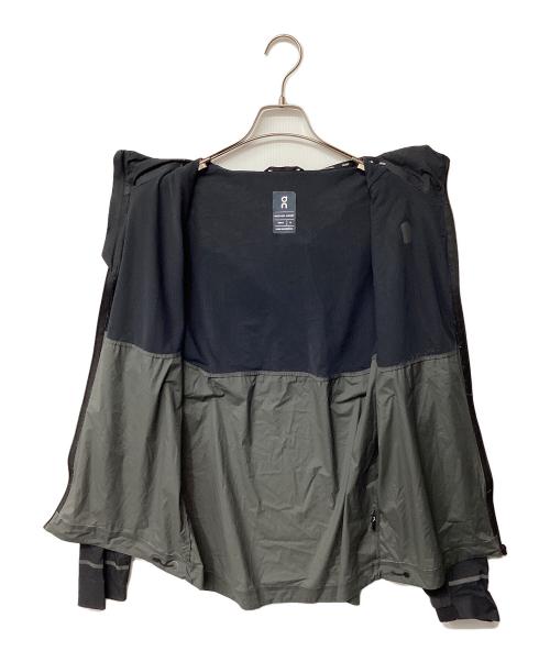 on（オン）on (オン) WEATHER JACKET ブラック サイズ:Mの古着・服飾アイテム