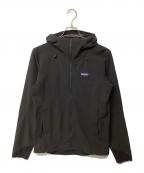 Patagoniaパタゴニア）の古着「R1テックフェイス フーディ(トレッキングウェア）」｜ブラック