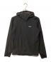 Patagonia（パタゴニア）の古着「R1テックフェイス フーディ(トレッキングウェア）」｜ブラック