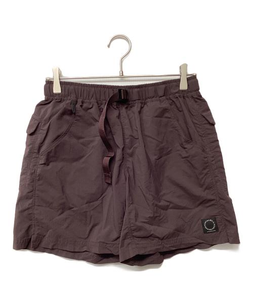 山と道（ヤマトミチ）山と道 (ヤマトミチ) 5-Pocket Shorts(トレッキングボトム/ショート) パープル サイズ:Lの古着・服飾アイテム