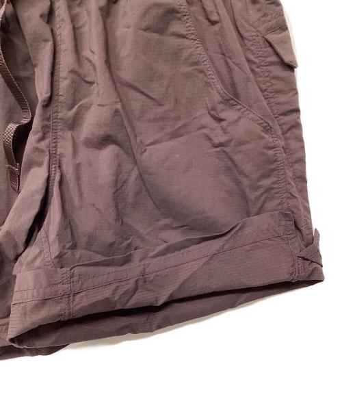 山と道（ヤマトミチ）山と道 (ヤマトミチ) 5-Pocket Shorts(トレッキングボトム/ショート) パープル サイズ:Lの古着・服飾アイテム