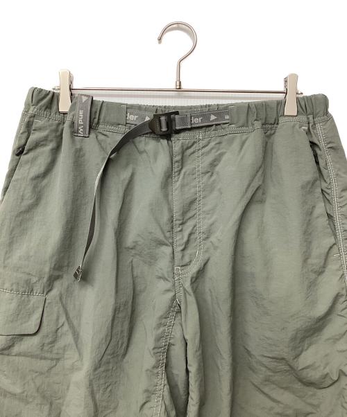 and wander（アンドワンダー）and wander (アンドワンダー) Ny taffeta hiker short pants(トレッキングボトム/ショート) オリーブ サイズ:XLの古着・服飾アイテム