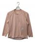 and wander（アンドワンダー）の古着「dry jersey raglan LS T(トレッキングウェア)」｜ピンク