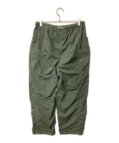 and wander（アンドワンダー）and wander (アンドワンダー) アウトドアウェア(パンツ) オリーブ サイズ:Lの古着・服飾アイテム