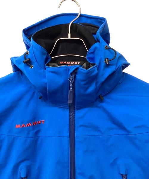 MAMMUT（マムート）MAMMUT (マムート) Soft Shell Icefall Jacket(トレッキングウェア) ブルー サイズ:Mの古着・服飾アイテム