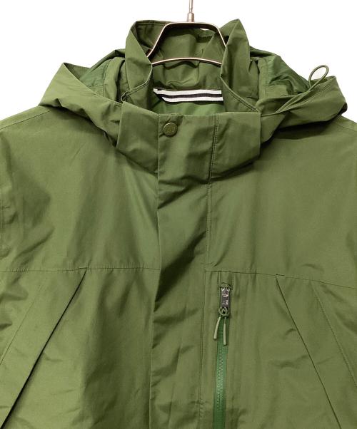 AIGLE（エーグル）AIGLE (エーグル) ゴアテックス フーデッドショートジャケット オリーブ サイズ:Lの古着・服飾アイテム