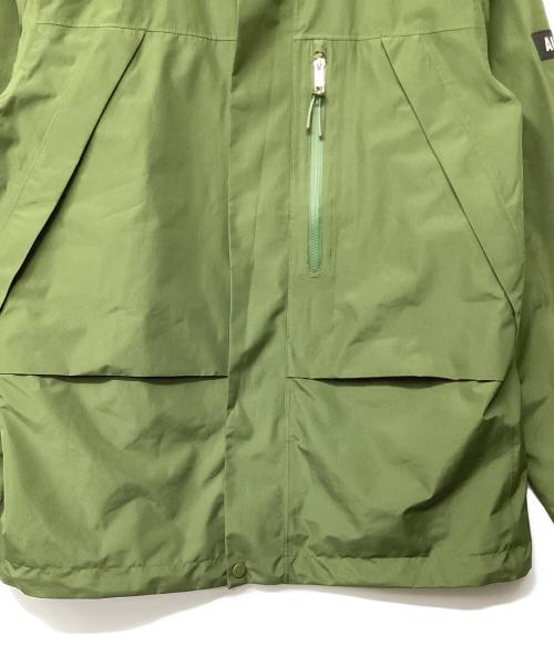 AIGLE（エーグル）AIGLE (エーグル) ゴアテックス フーデッドショートジャケット オリーブ サイズ:Lの古着・服飾アイテム