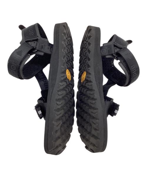 and wander（アンドワンダー）and wander (アンドワンダー) Ny JQ tape sandals ブラック サイズ:26cmの古着・服飾アイテム