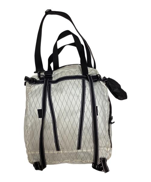 and wander（アンドワンダー）and wander (アンドワンダー) ECOPAK 30L 3way tote bag ホワイトの古着・服飾アイテム