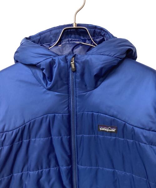 Patagonia（パタゴニア）Patagonia (パタゴニア) マイクロパフフーディー ネイビー サイズ:Lの古着・服飾アイテム