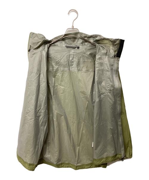 Teton Bros（ティートンブロス）Teton Bros (ティートンブロス) フェザーレインフルジップジャケット(トレッキングウェア) グリーン サイズ:Lの古着・服飾アイテム