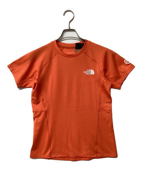 THE NORTH FACE（ザ ノース フェイス）THE NORTH FACE (ザ ノース フェイス) エクスペディションショートスリーブドライドットクルー オレンジ サイズ:M 未使用品の古着・服飾アイテム
