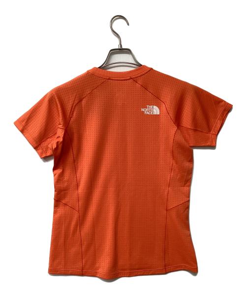 THE NORTH FACE（ザ ノース フェイス）THE NORTH FACE (ザ ノース フェイス) エクスペディションショートスリーブドライドットクルー オレンジ サイズ:M 未使用品の古着・服飾アイテム