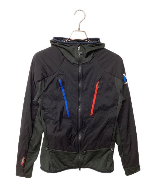 MILLET（ミレー）MILLET (ミレー) トリロジー ハイブリット アルファ フーディ(トレッキングウェア) ブラック サイズ:Mの古着・服飾アイテム