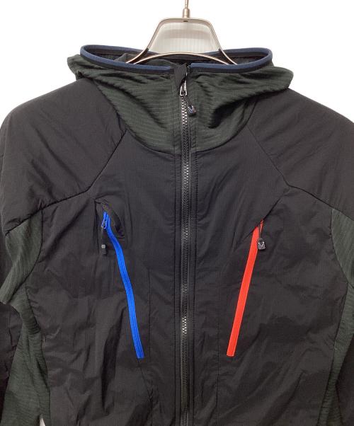 MILLET（ミレー）MILLET (ミレー) トリロジー ハイブリット アルファ フーディ(トレッキングウェア) ブラック サイズ:Mの古着・服飾アイテム