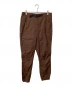 STATICスタティック）の古着「フォージLTパンツ(トレッキングボトム)」｜ブラウン