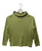 STATICスタティック）の古着「ローLWフーディー(トレッキングウェア)」｜グリーン