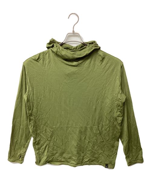 STATIC（スタティック）STATIC (スタティック) ローLWフーディー(トレッキングウェア) グリーン サイズ:Sの古着・服飾アイテム