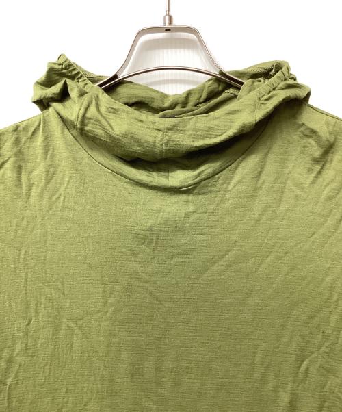 STATIC（スタティック）STATIC (スタティック) ローLWフーディー(トレッキングウェア) グリーン サイズ:Sの古着・服飾アイテム