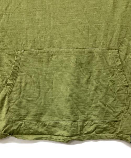STATIC（スタティック）STATIC (スタティック) ローLWフーディー(トレッキングウェア) グリーン サイズ:Sの古着・服飾アイテム