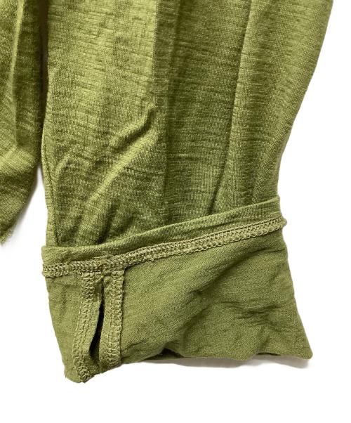 STATIC（スタティック）STATIC (スタティック) ローLWフーディー(トレッキングウェア) グリーン サイズ:Sの古着・服飾アイテム