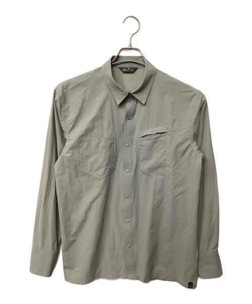STATIC（スタティック）STATIC (スタティック) マーセドリバー LS シャツ(トレッキングウェア) グレー サイズ:Sの古着・服飾アイテム