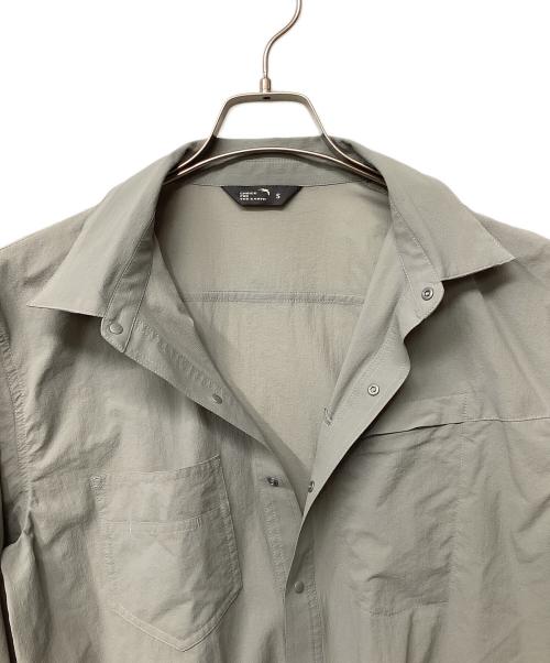 STATIC（スタティック）STATIC (スタティック) マーセドリバー LS シャツ(トレッキングウェア) グレー サイズ:Sの古着・服飾アイテム